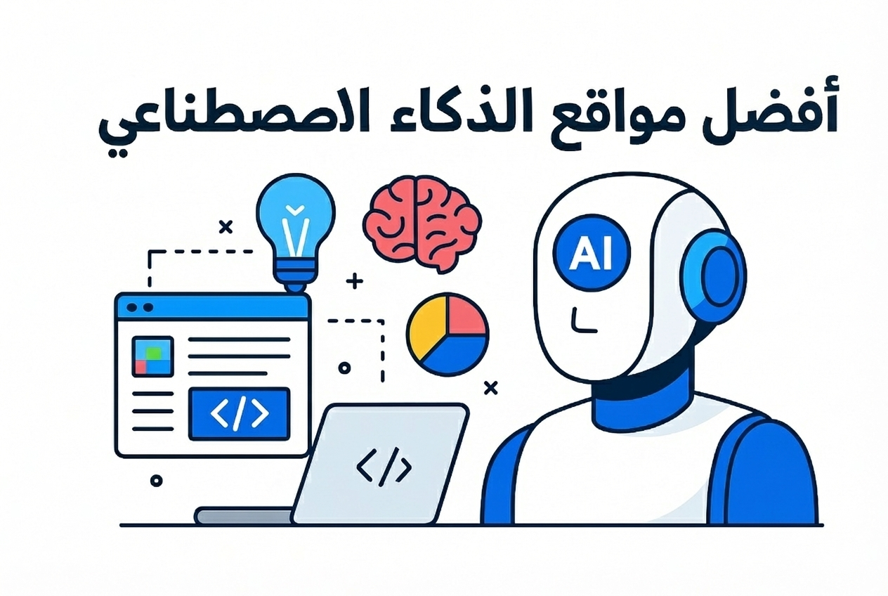 أفضل مواقع الذكاء الاصطناعي
مقارنة بين أفضل مواقع الذكاء الاصطناعي